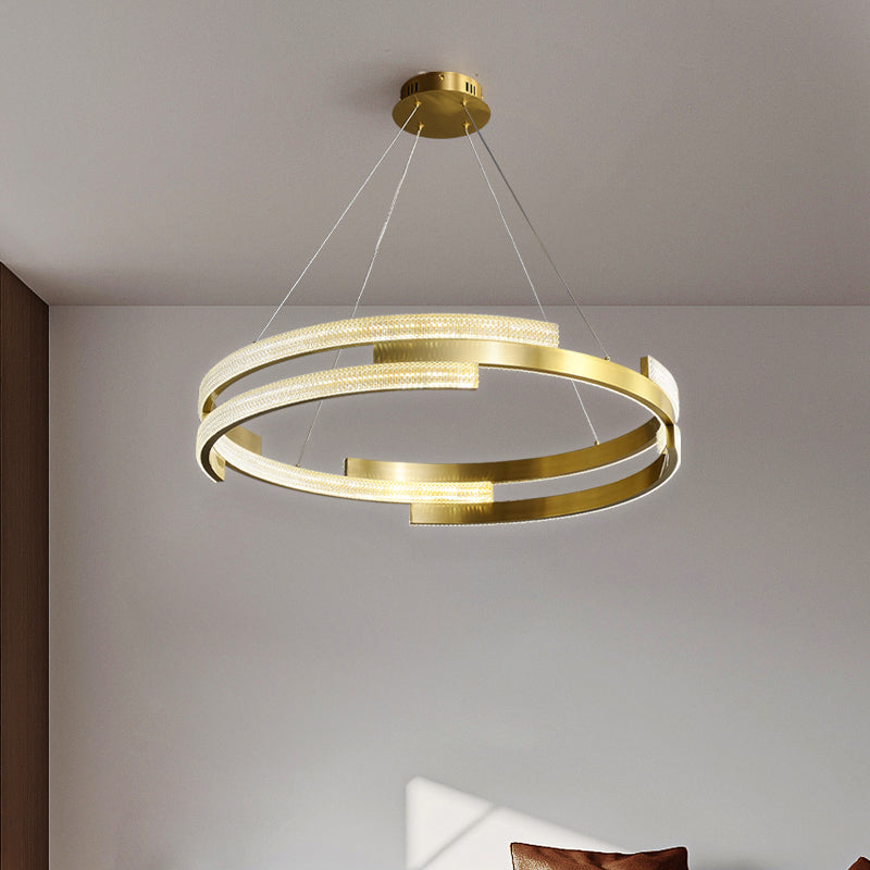 Creative simple ring chandelier