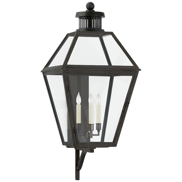 Stratford Large Bracketed Wall Lantern  Outdoor