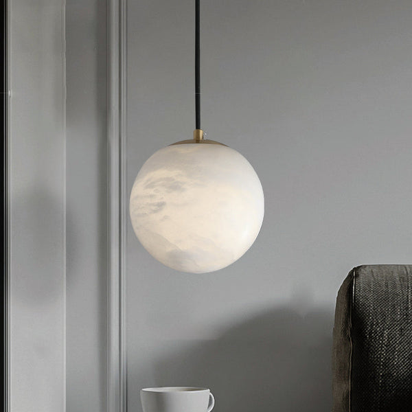 Marble Ball Pendant Light