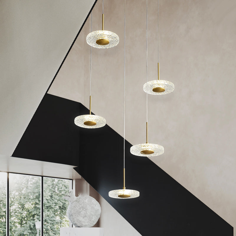 Modern Creative disc chandelier