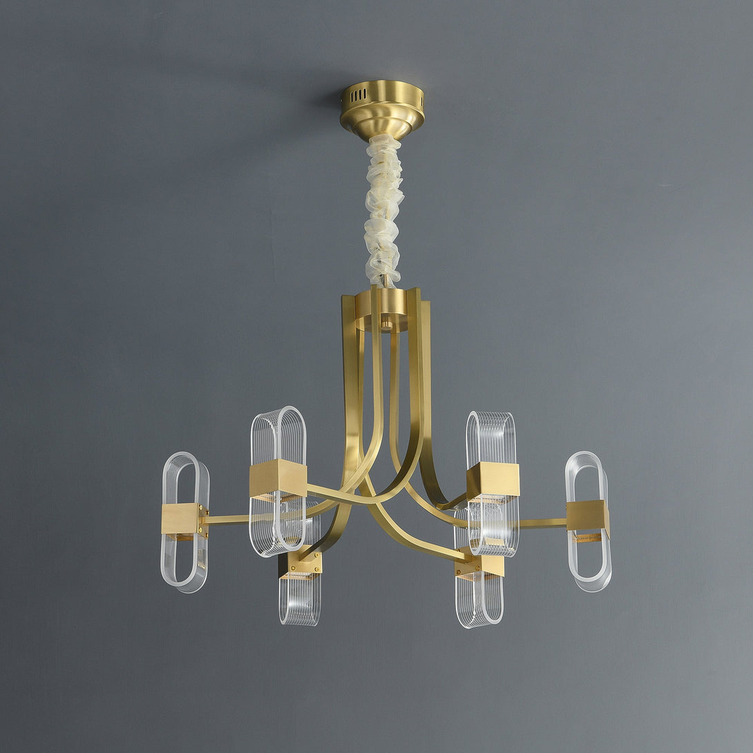 Gold Line Mordern style Chandelier