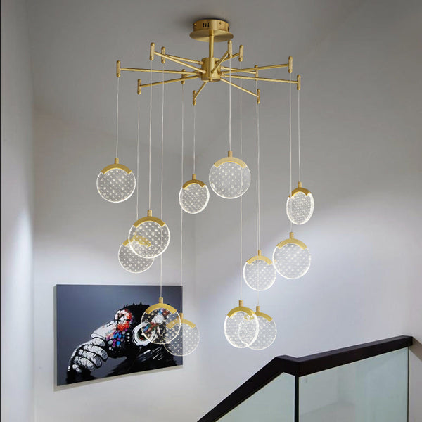 Fashion Modern Brass chandelier