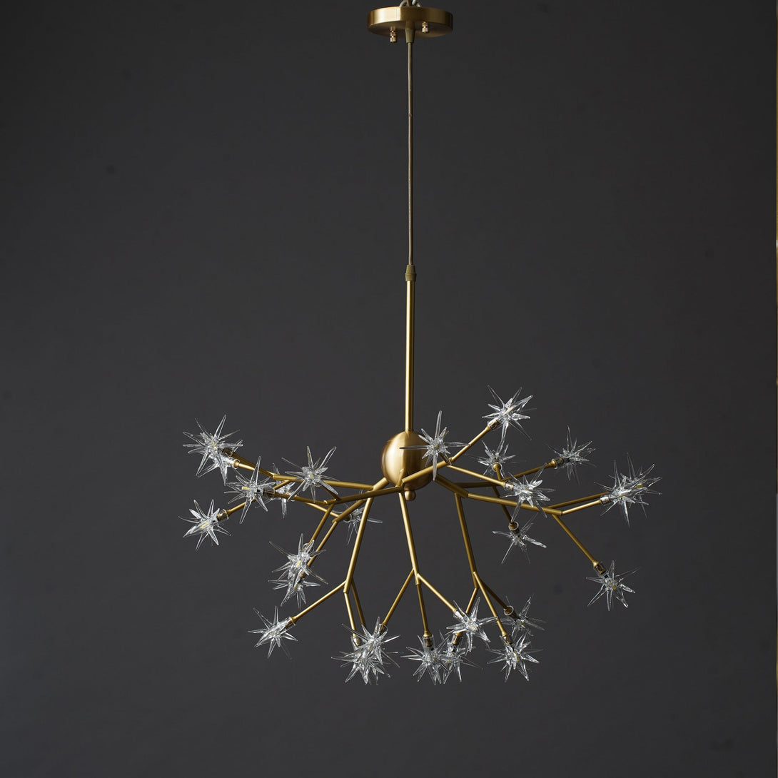 Light luxury meteor chandelier