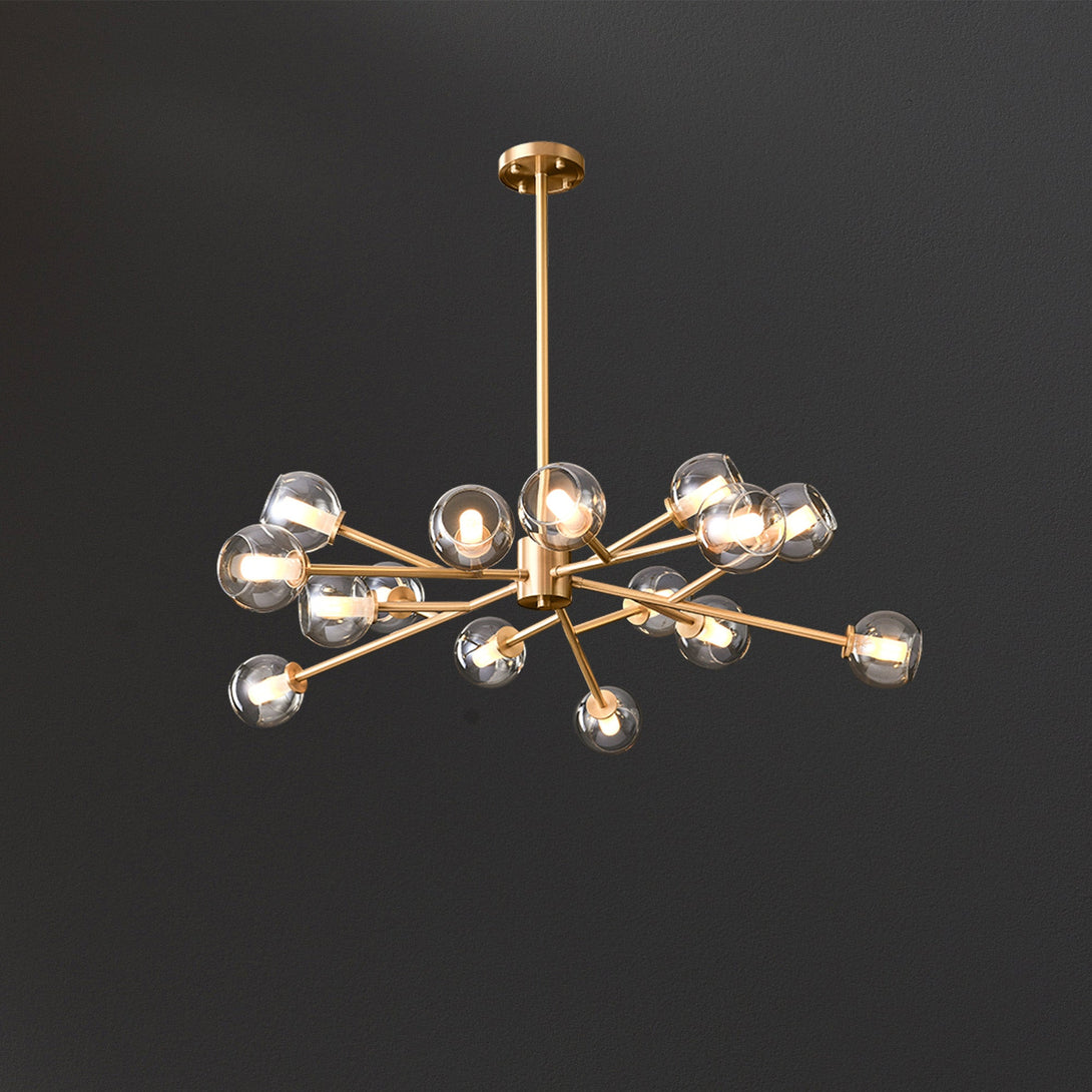 Golden Bubble Chandelier