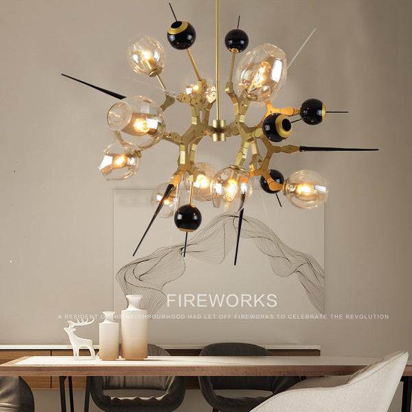 Creative Firework Ball Chandelier 5 Lights