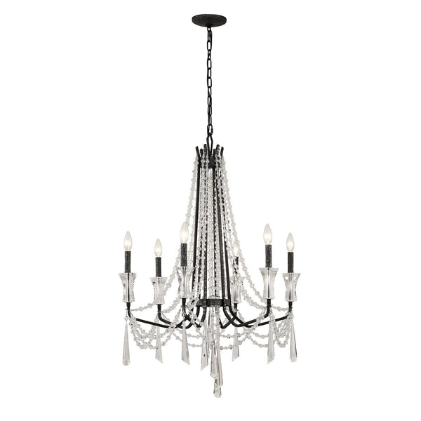 Baylor  Six Light Chandelier In Onyx