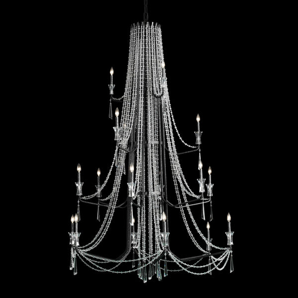 Baylor  18 Light Chandelier In Onyx