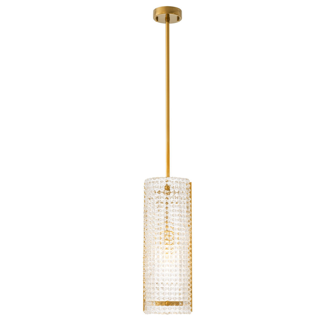 Reflecto Modern Glass Chandelier - [Gold]