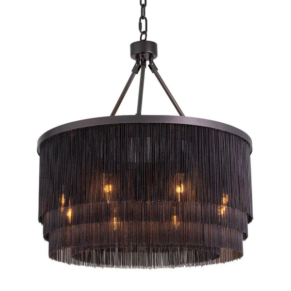 Tissot S - Bronze Highlight Finish Chandelier