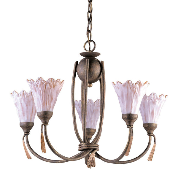 Villa D'Eleganza Five Light Chandelier