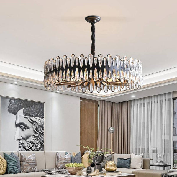 Napoli Crystal Round Chandelier