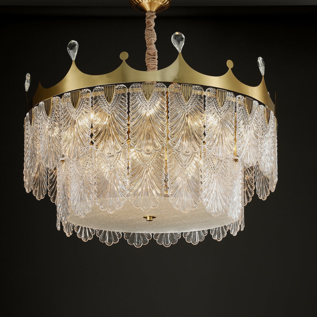 Modern Creative crown double layer chandelier