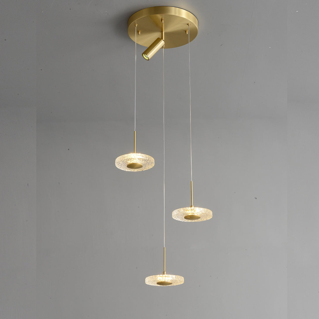 Modern Creative disc chandelier