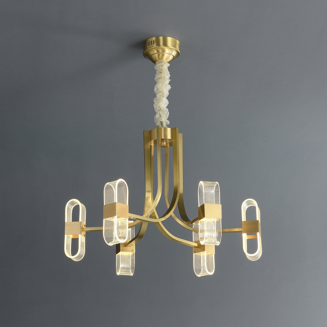 Gold Line Mordern style Chandelier