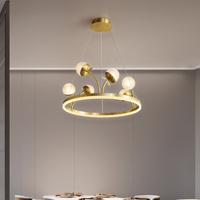 Modern creative ball chandelier