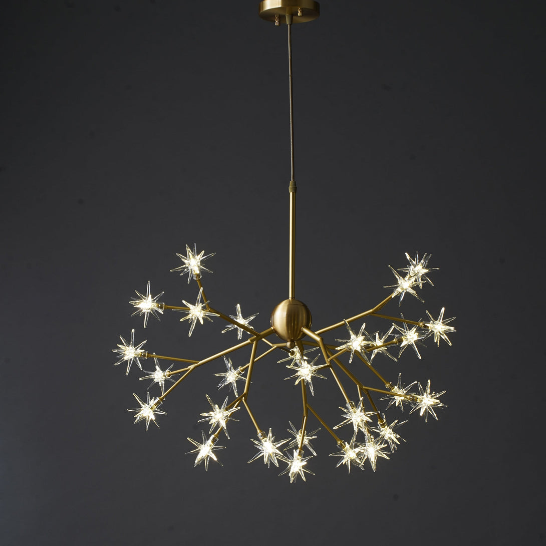 Light luxury meteor chandelier