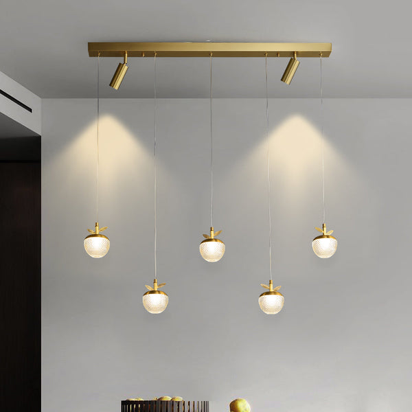 Modern Creative apple rectangle chandelier