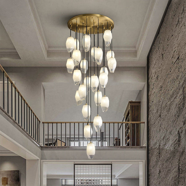 Liya Glass Chandelier 24 Lights