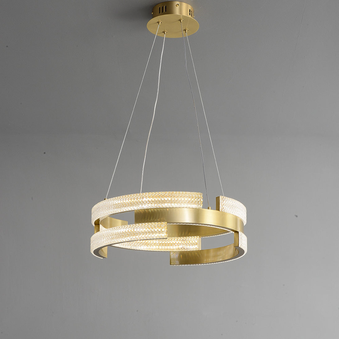 Creative simple ring chandelier