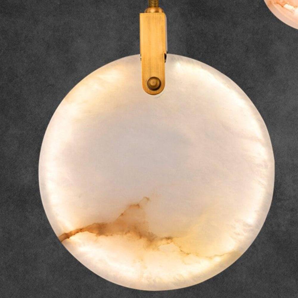 Moonshade Natural Marble Pendant Light