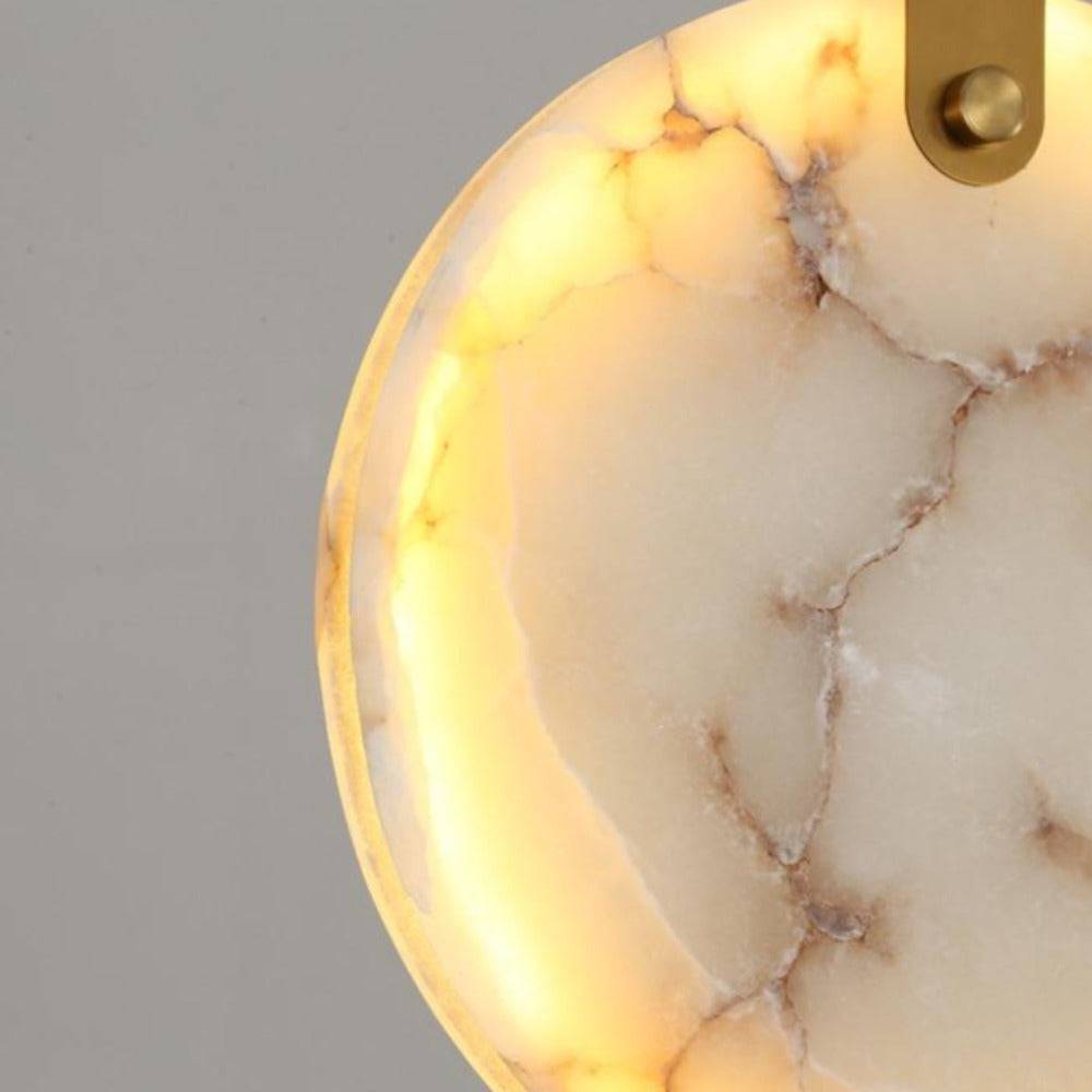 Moonshade Natural Marble Pendant Light