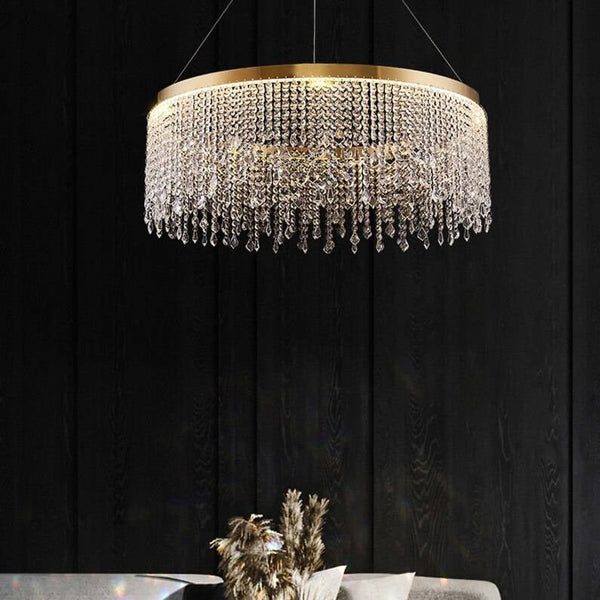 Aden Crystal Round Chandelier