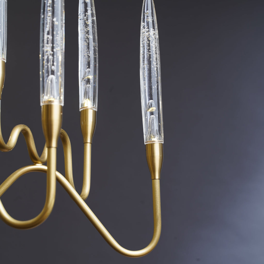 Postmodern Creative Arrow Copper  Luxury Chandelier