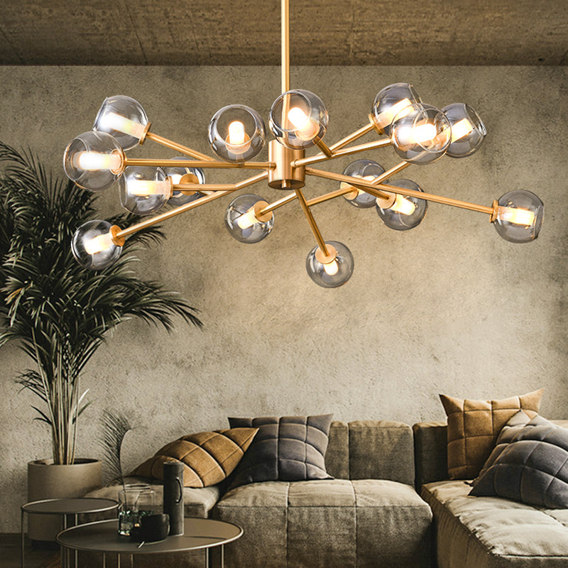 Golden Bubble Chandelier