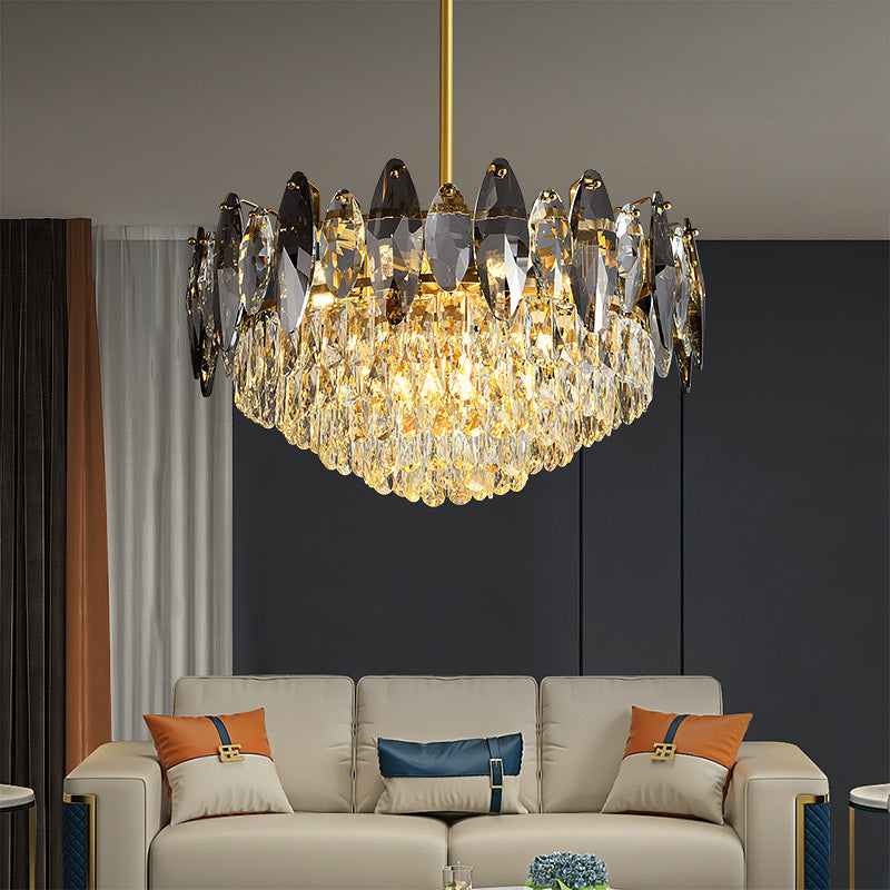 Industrial Conical Style Crystal chandelier