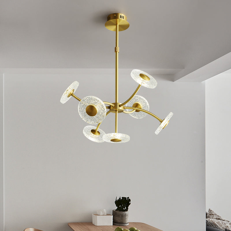 Modern Creative disc chandelier