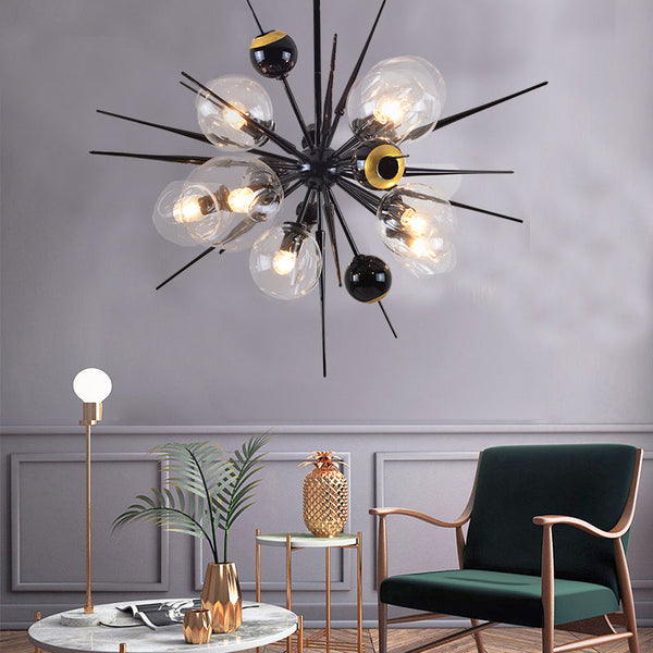 Spherical 10 Lights Creative Firework Chandelier