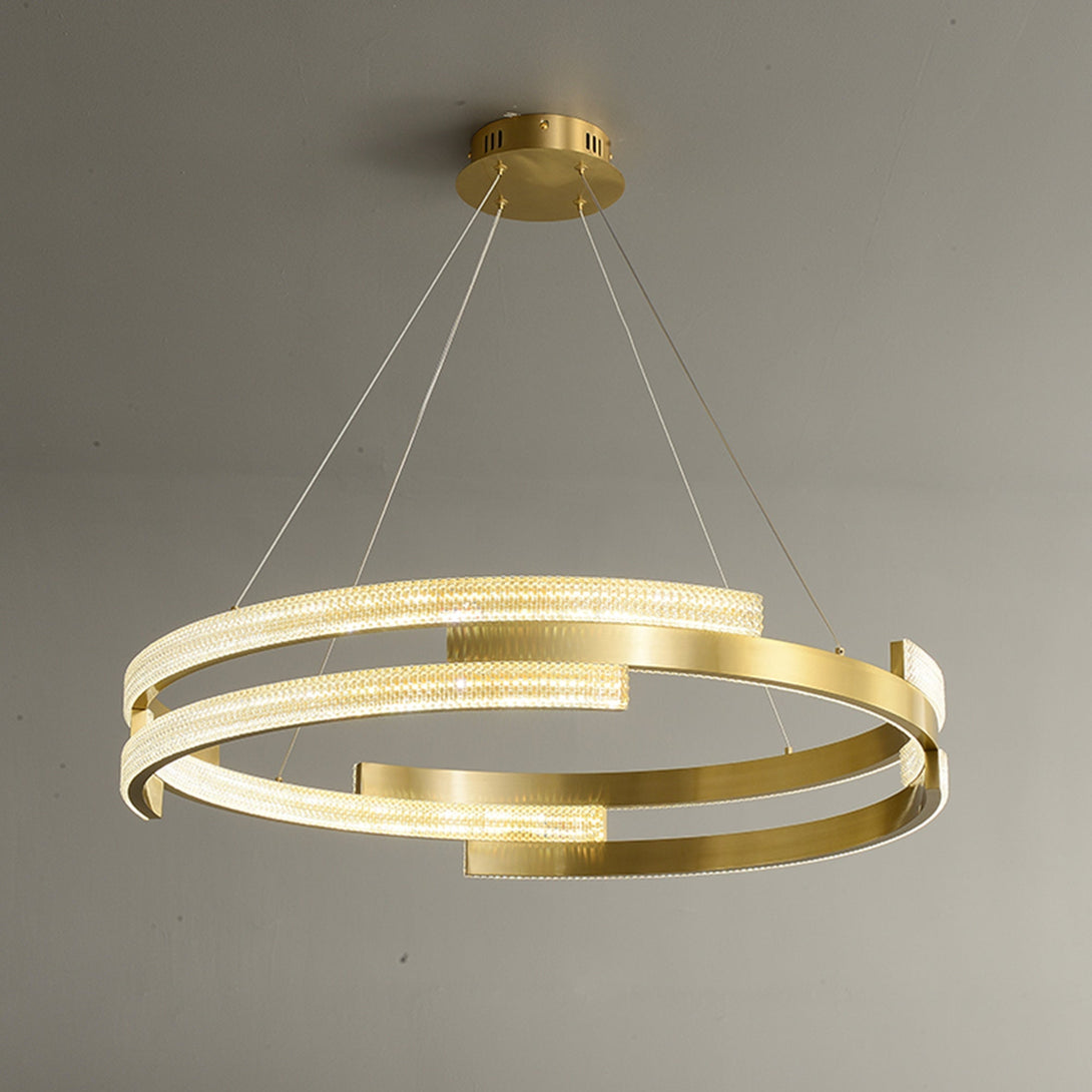 Creative simple ring chandelier