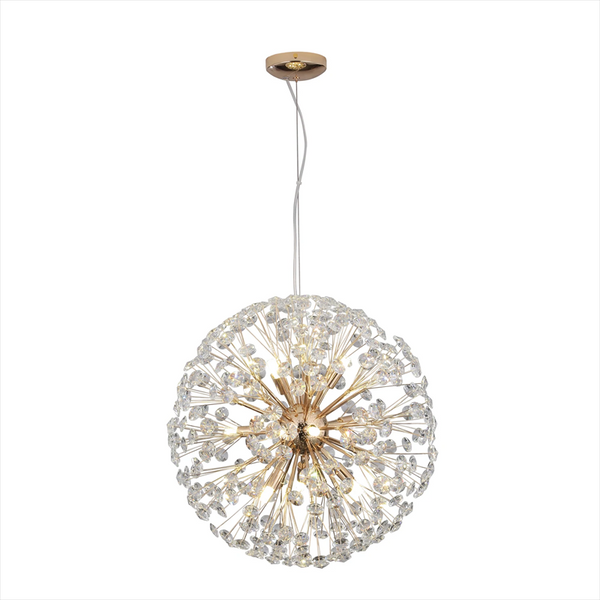 Dandelion Spherical Crystal Pendant Light