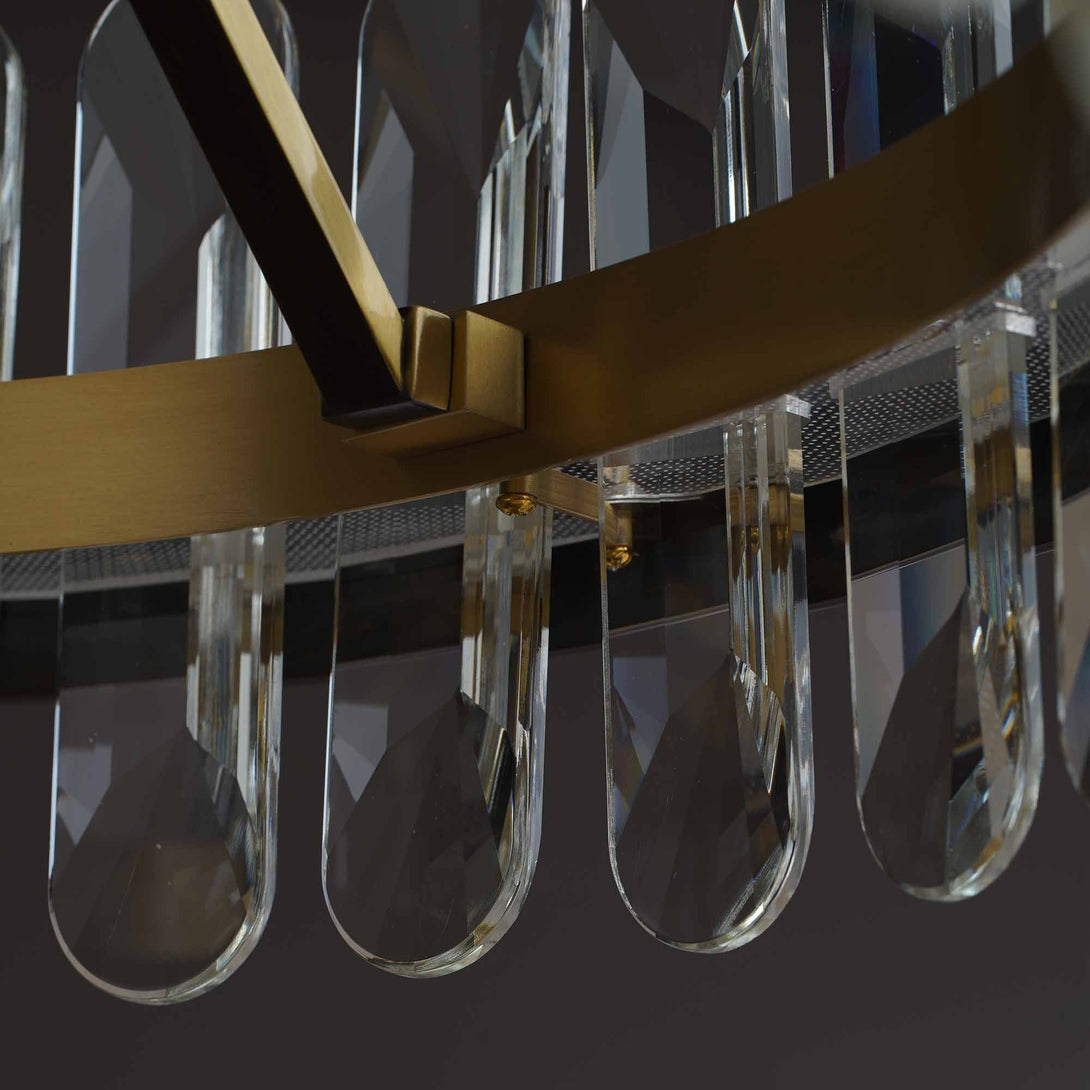 Modern Creative crystal ring chandelier