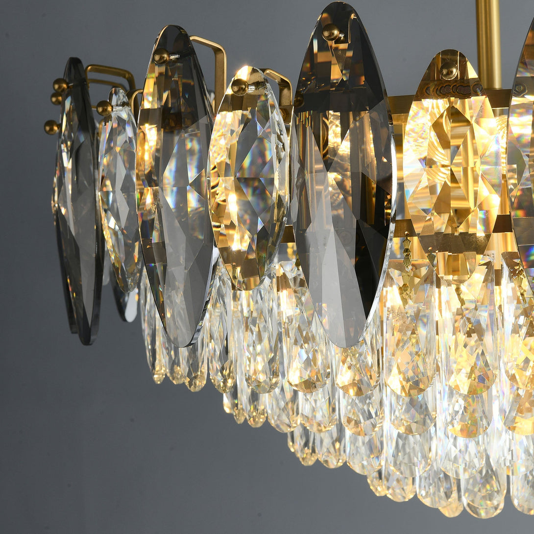 Industrial Conical Style Crystal chandelier