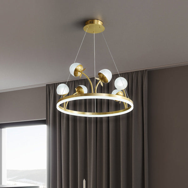 Modern creative ball chandelier