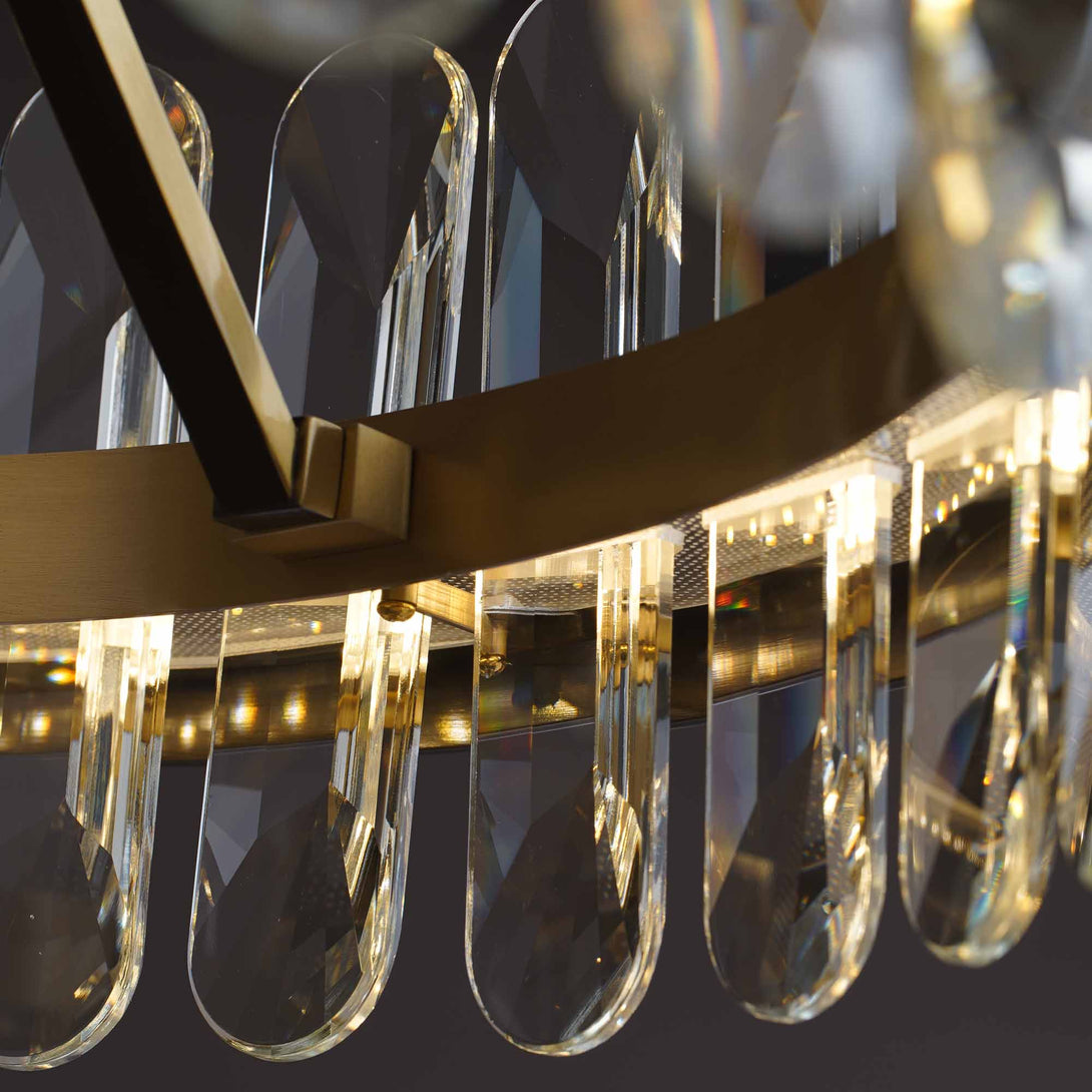 Modern Creative crystal ring chandelier