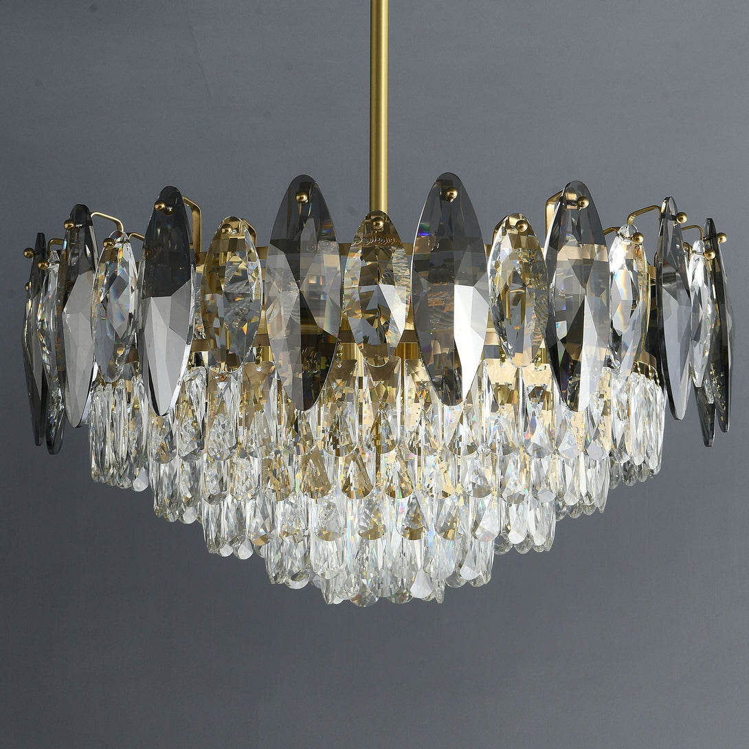 Industrial Conical Style Crystal chandelier