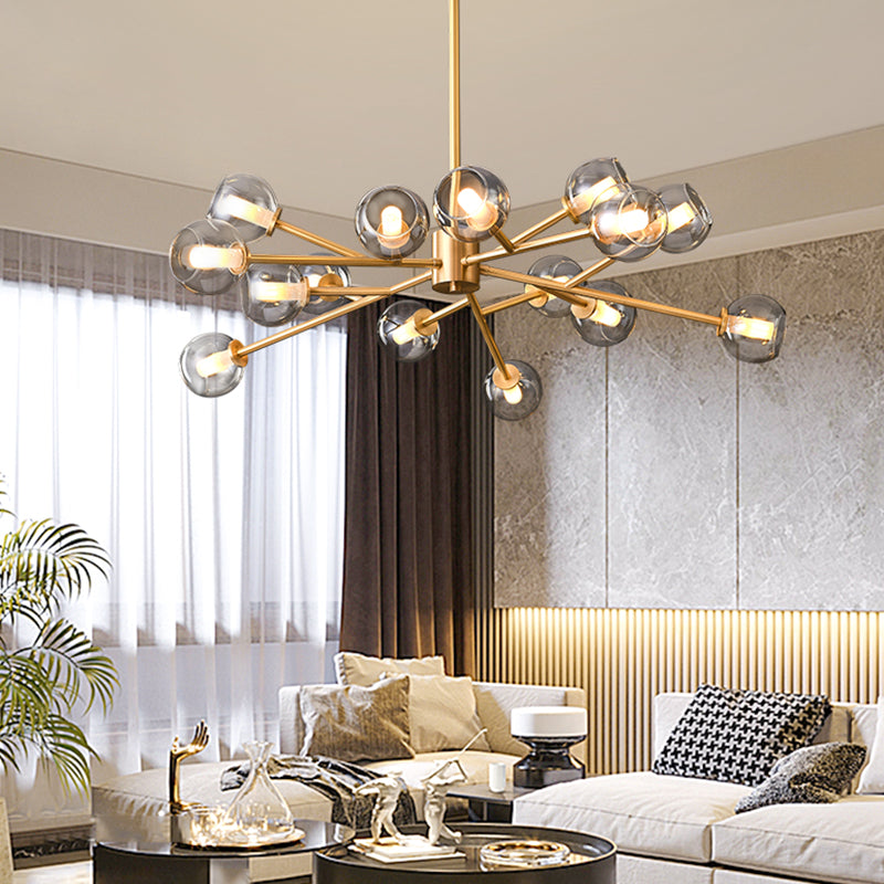 Golden Bubble Chandelier