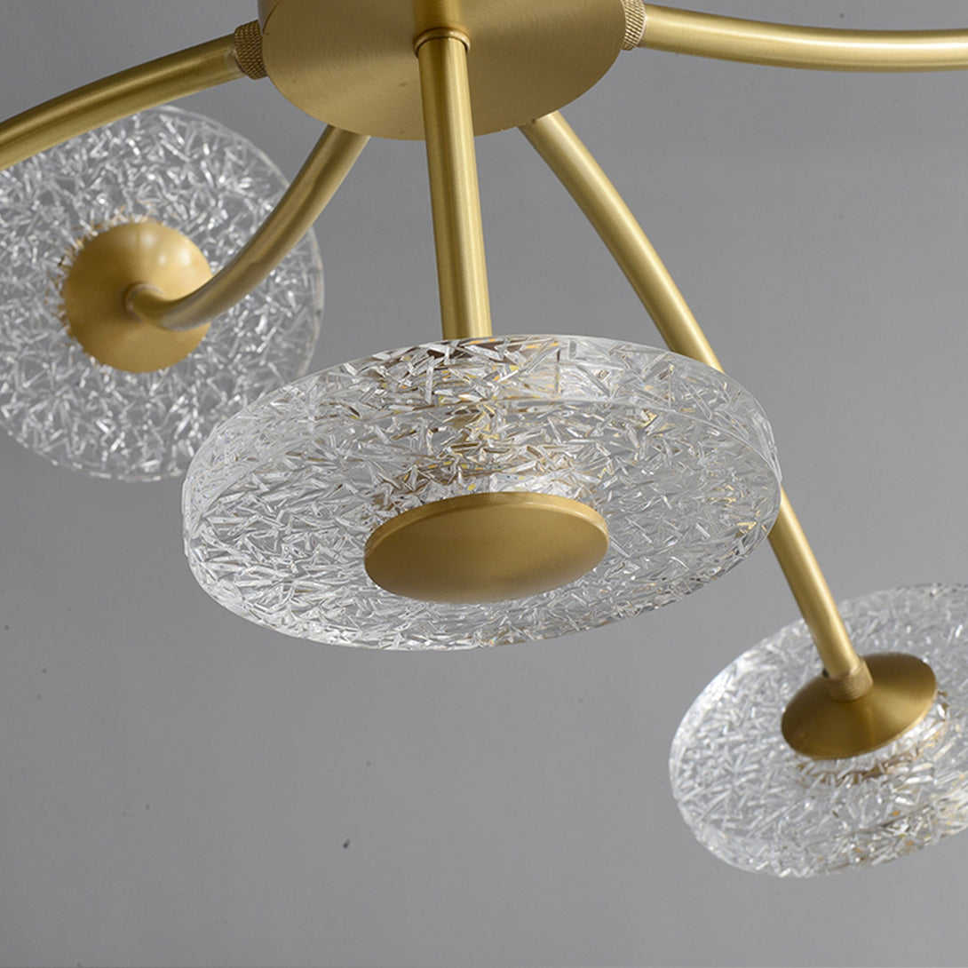 Modern Creative disc chandelier