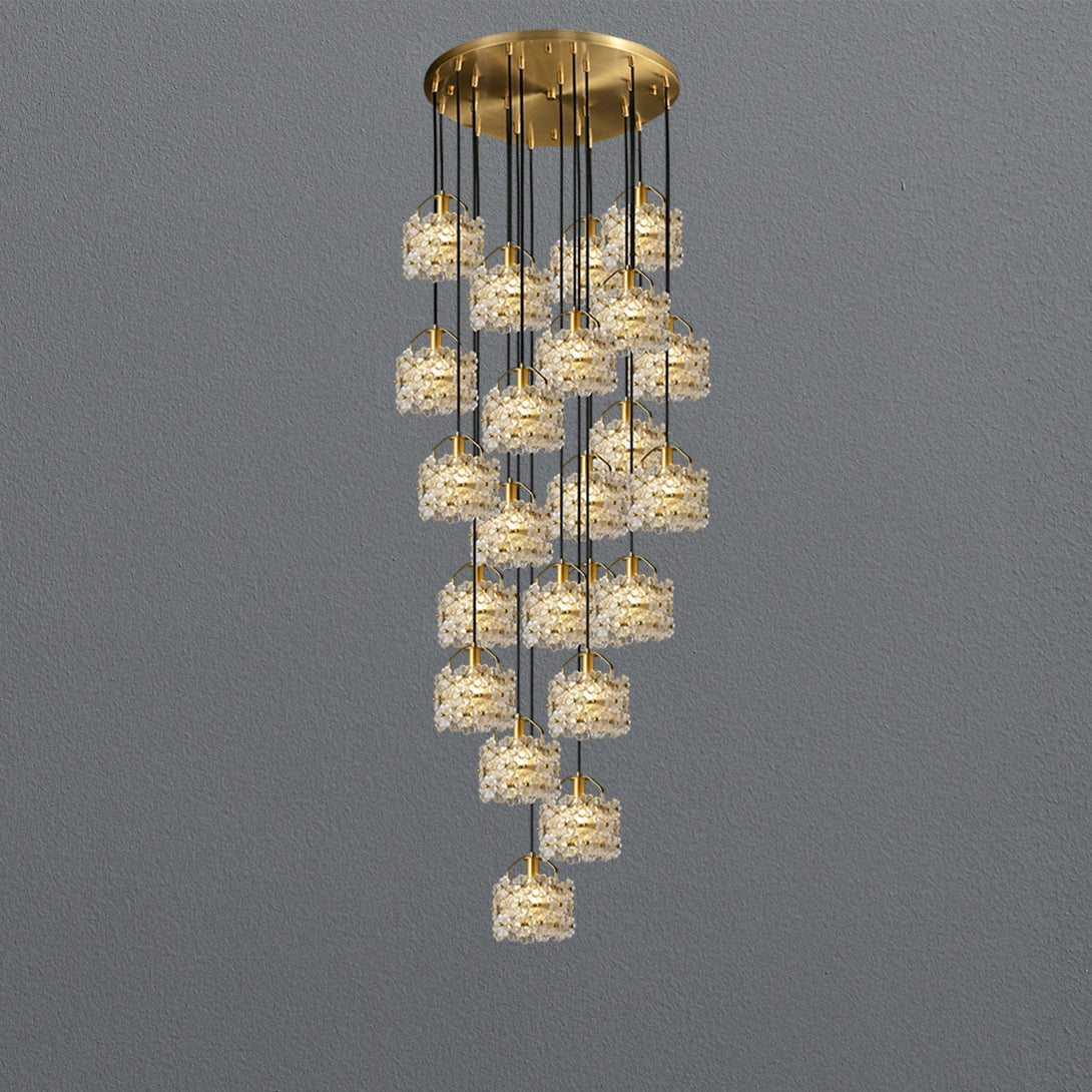 Prosperous blooming chandelier 23 Lights