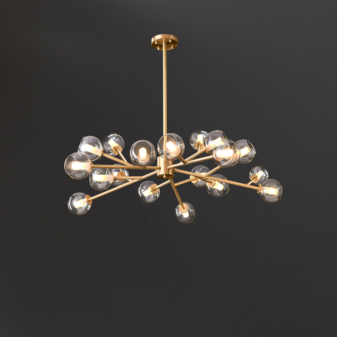 Golden Bubble Chandelier