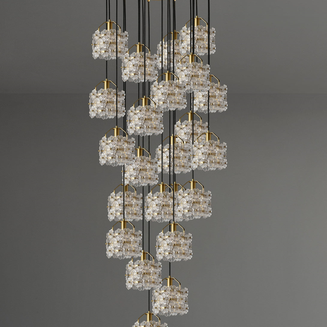 Prosperous blooming chandelier 23 Lights