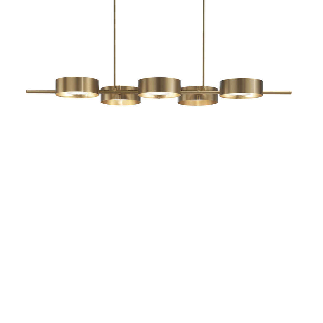 Locky  BIL5 | 5-Light Modern Chandelier - Masiero