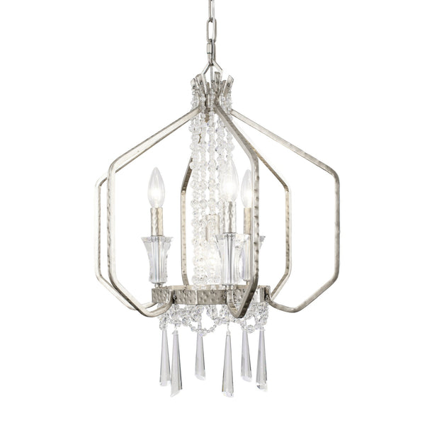 Baylor  Four Light Pendant In Transcend Silver