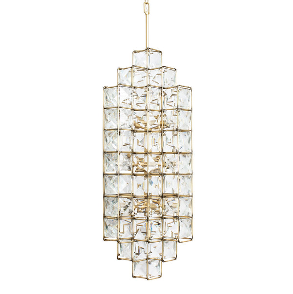 Cullen  14 Light Foyer Pendant In Calypso Gold