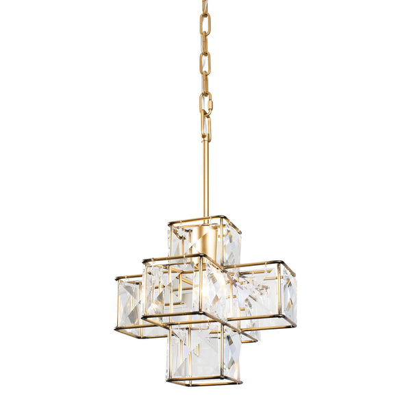 Cullen  One Light Pendant In Calypso Gold