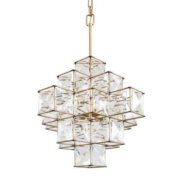 Cullen  Six Light Pendant In Calypso Gold