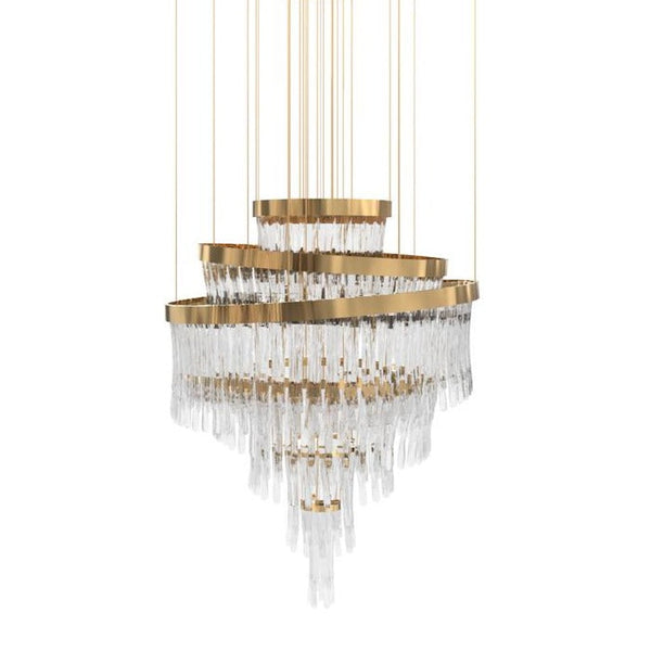 Babala 50 Light Crystal Modern Chandelier