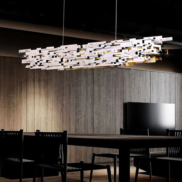 Beat Modern Linear Chandelier